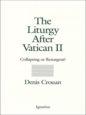 cover image of The Liturgy After Vatican II